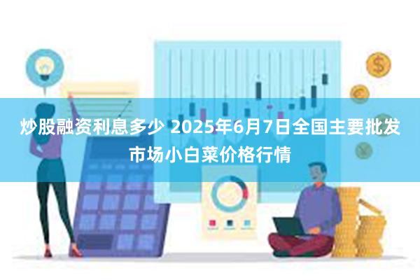 炒股融资利息多少 2025年6月7日全国主要批发市场小白菜价格行情